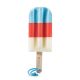Sponge Ice Pop Blue