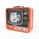 Κουτί Κολατσιό Retro TV Πορτοκαλί