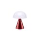 LEXON Mina Large LED Table Lamp - Dark Red