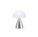 LEXON Mina Large LED Table Lamp - Silver