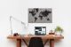 Pin World by Countries Standard - Black