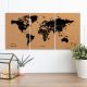 Puzzle Map Natural World M - Black