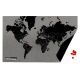 Χάρτης PinWorld by Countries Mini - Μαύρο