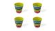 Melamine Cups Set Stripy
