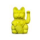 Τυχερή Γάτα - Γυαλιστερό Κίτρινο 8,5 x 10,5 x 15 cm