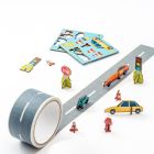Παιχνίδι Χάρτινες Φιγούρες και Αυτοκόλλητη Ταινία Tape Gallery 20 m x 5 cm - Αυτοκίνητα