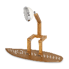 Χειροποίητο Ξύλινο Stand για Φωτιστικό Mr. Wattson - Surfboard