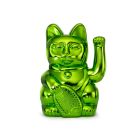 Τυχερή Γάτα - Γυαλιστερό Πράσινο 8,5 x 10,5 x 15 cm
