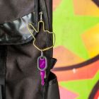 Key Ring Holder - Hello Peace