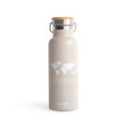 Miss Wood Μπουκάλι Θερμός 500ml - Γκρι