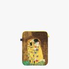 LOQI Laptop Cover Recycled | Gustav Klimt - The Kiss