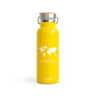 Miss Wood Μπουκάλι Θερμός 500ml - Kίτρινο