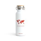 Miss Wood Μπουκάλι Θερμός 500ml - Λευκό