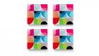 Glass Coaster Set - Solena