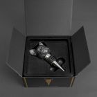 Iron & Glory Bulldog Wine Bottle Stopper Black