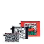 LOQI Σετ Τσαντάκια Recycled | KEITH HARING - New York