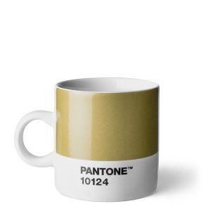 Pantone Espresso Cup Gold