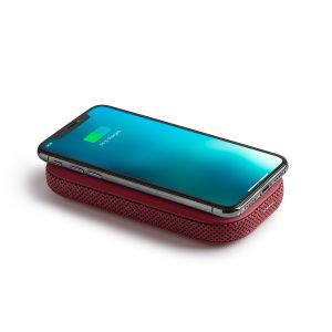 Ασύρματο power bank με 360° ηχείο Bluetooth® Powersound - Κόκκινο