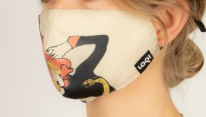 Face Mask |Toulouse Lautrec - Jane Avril