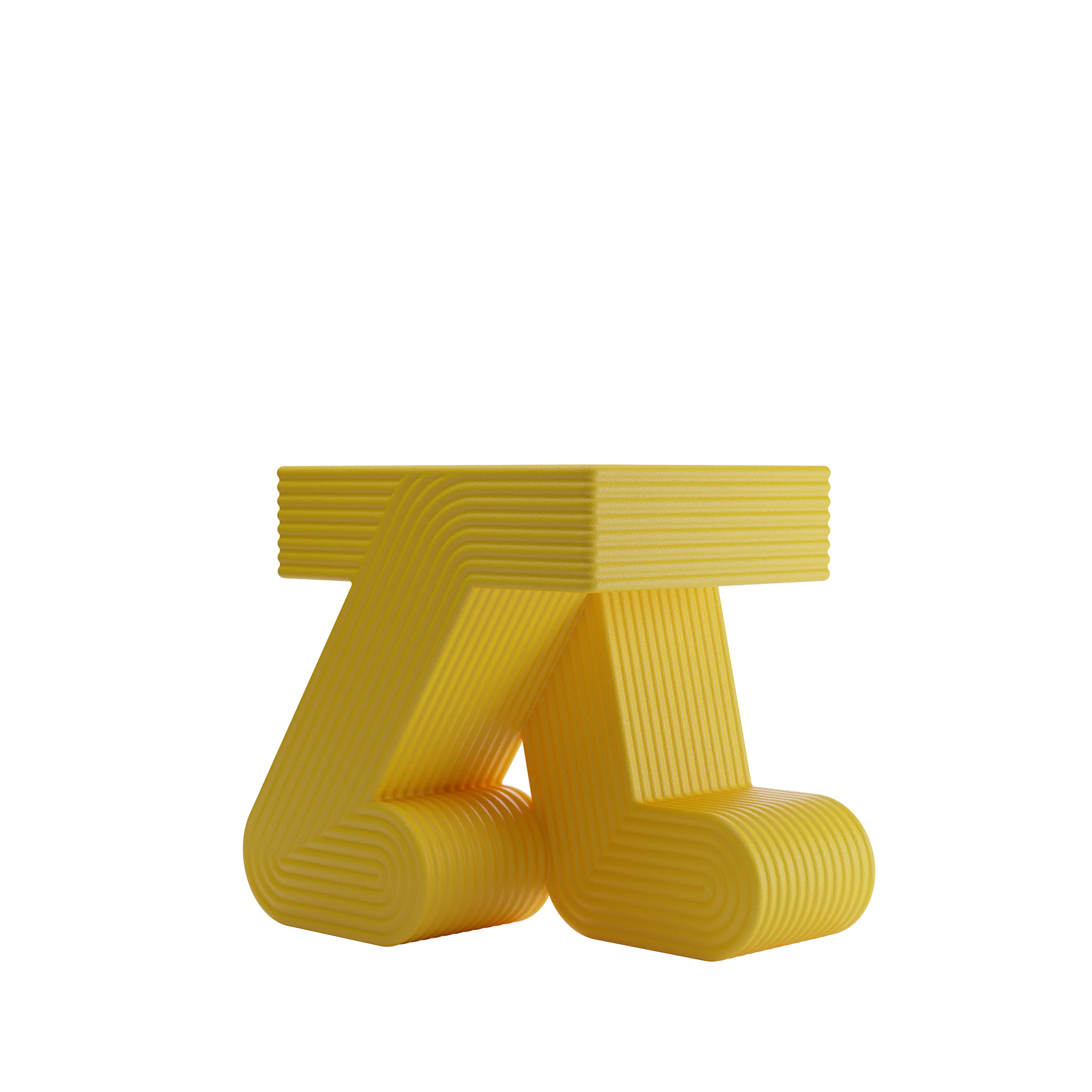 Walking Table Yellow