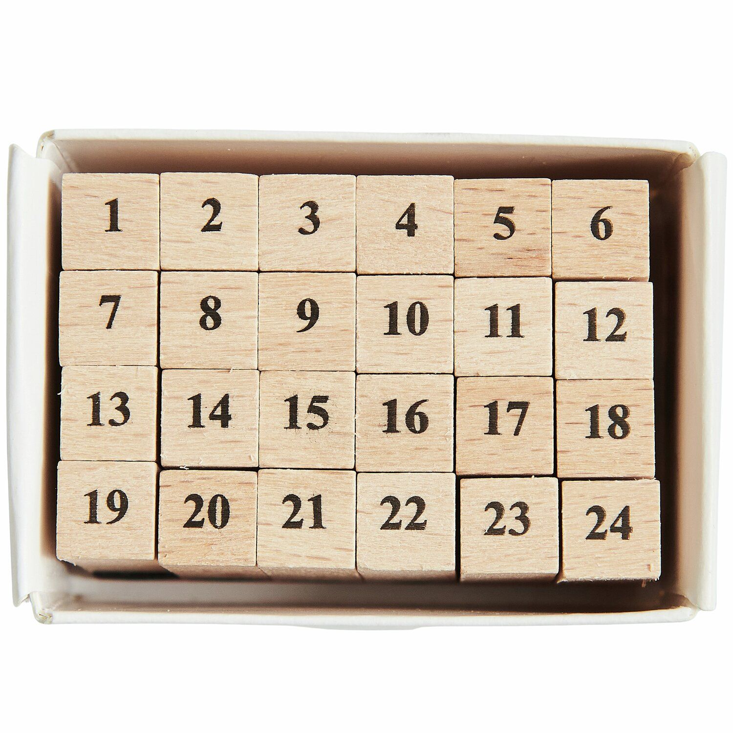 Rico Design Mini Στάμπες Σετ Αριθμών 1-24