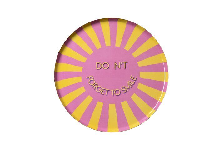 Love Στρογγυλός Δίσκος M - Do not Forget to Smile