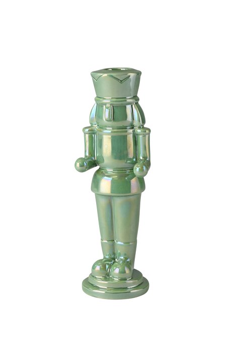 Κηροπήγιο SCHIACCIANOCI – Καρυοθραύστης, Μέντα, Υ20,2εκ.