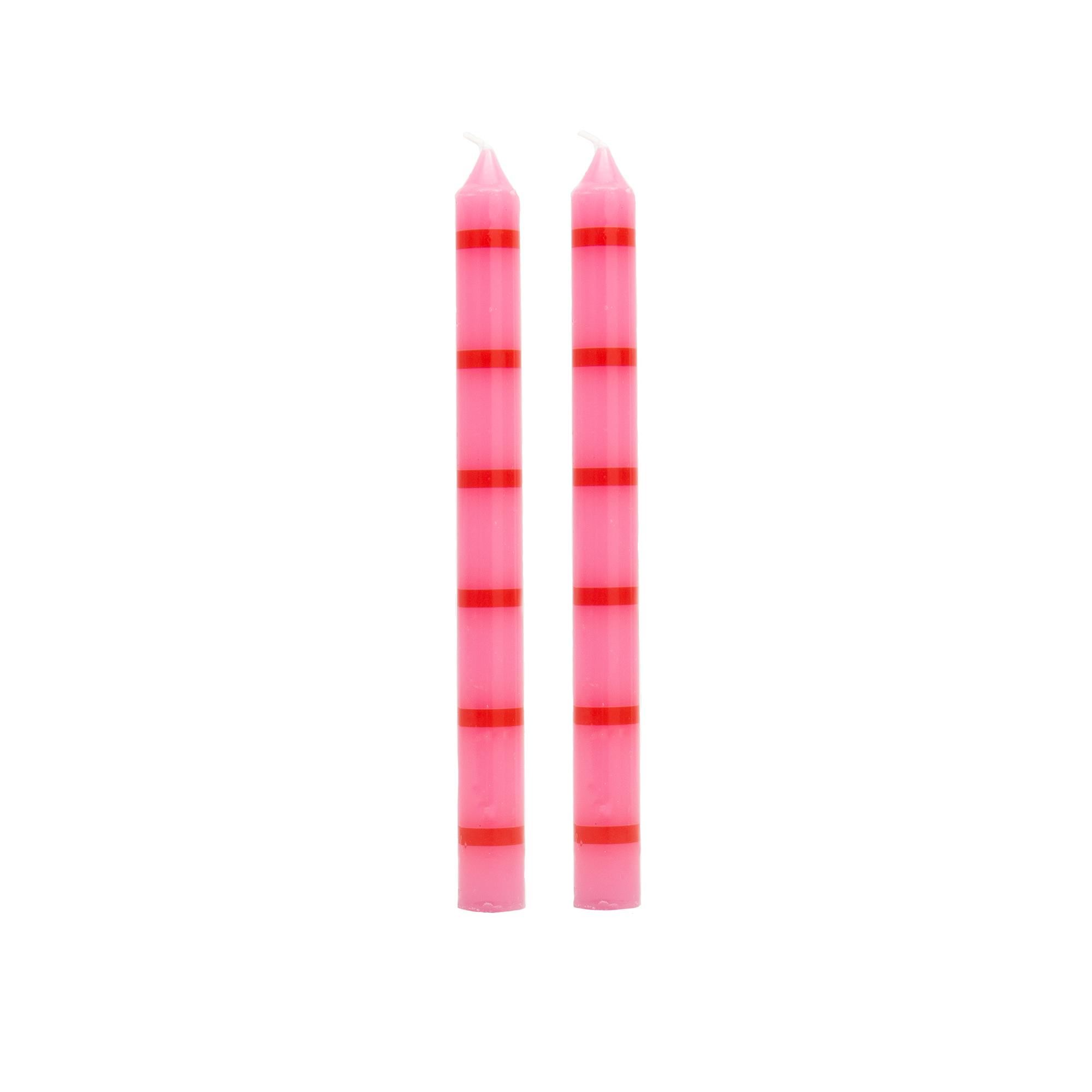 PACK OF 2 LONG RUBY CANDLES HF