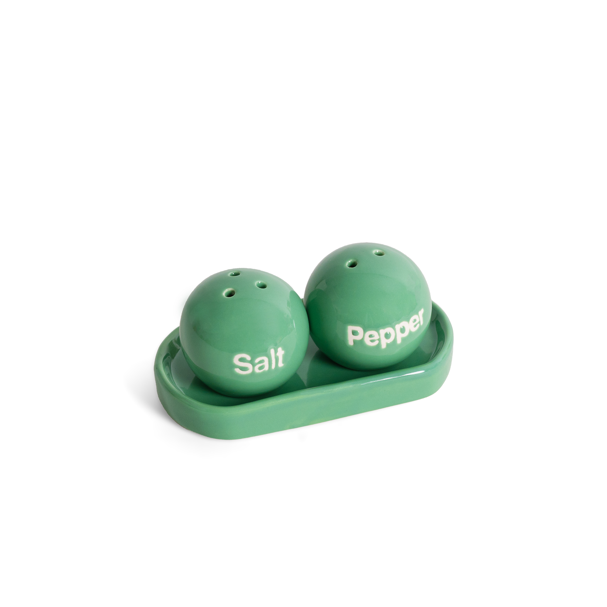 GREEN PING PONG SALT AND PEPPER HF