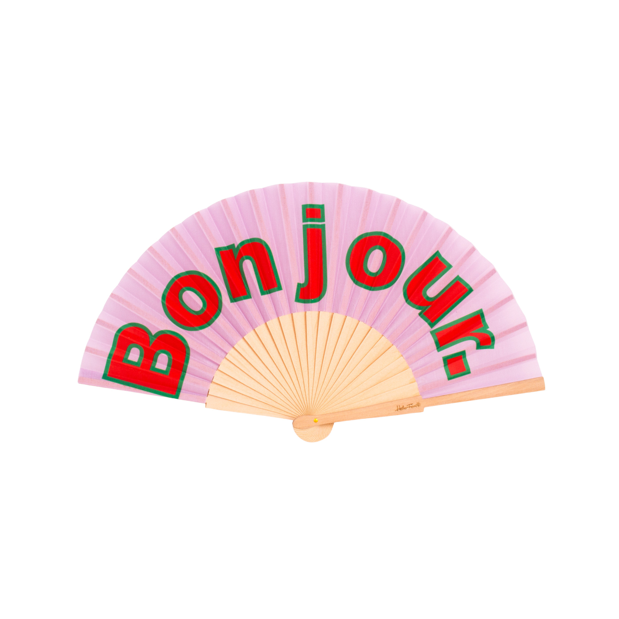 Βεντάλια Bonjour Μωβ
