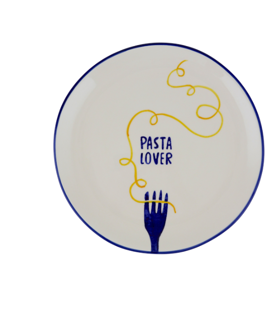 Pasta Lover Μεγάλο Πιάτο 27cm - Blue