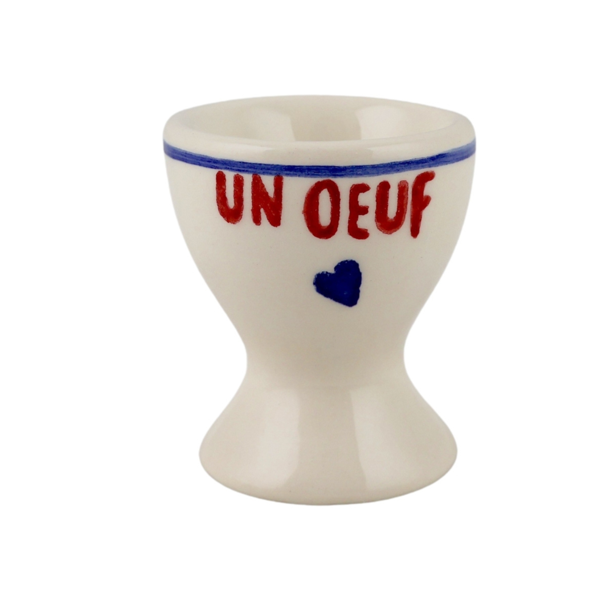 Ποτηράκι για αυγό Un oeuf - Red Text