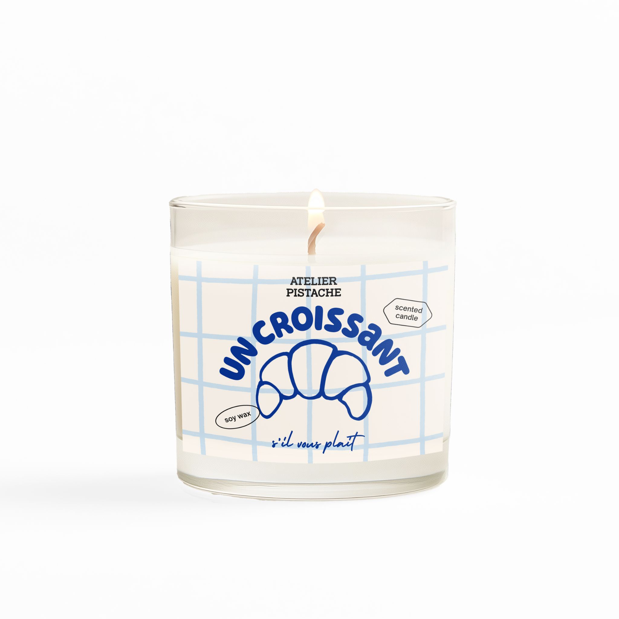 Scented candle croissant 200 gr