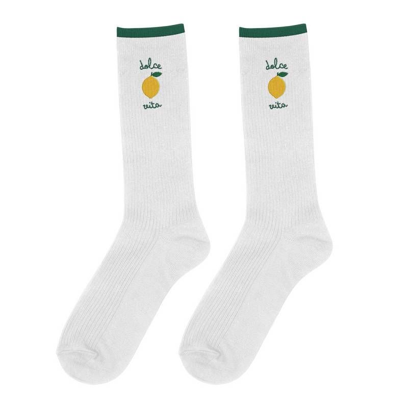 Socks dolce vita embroidery one size men (40-45)