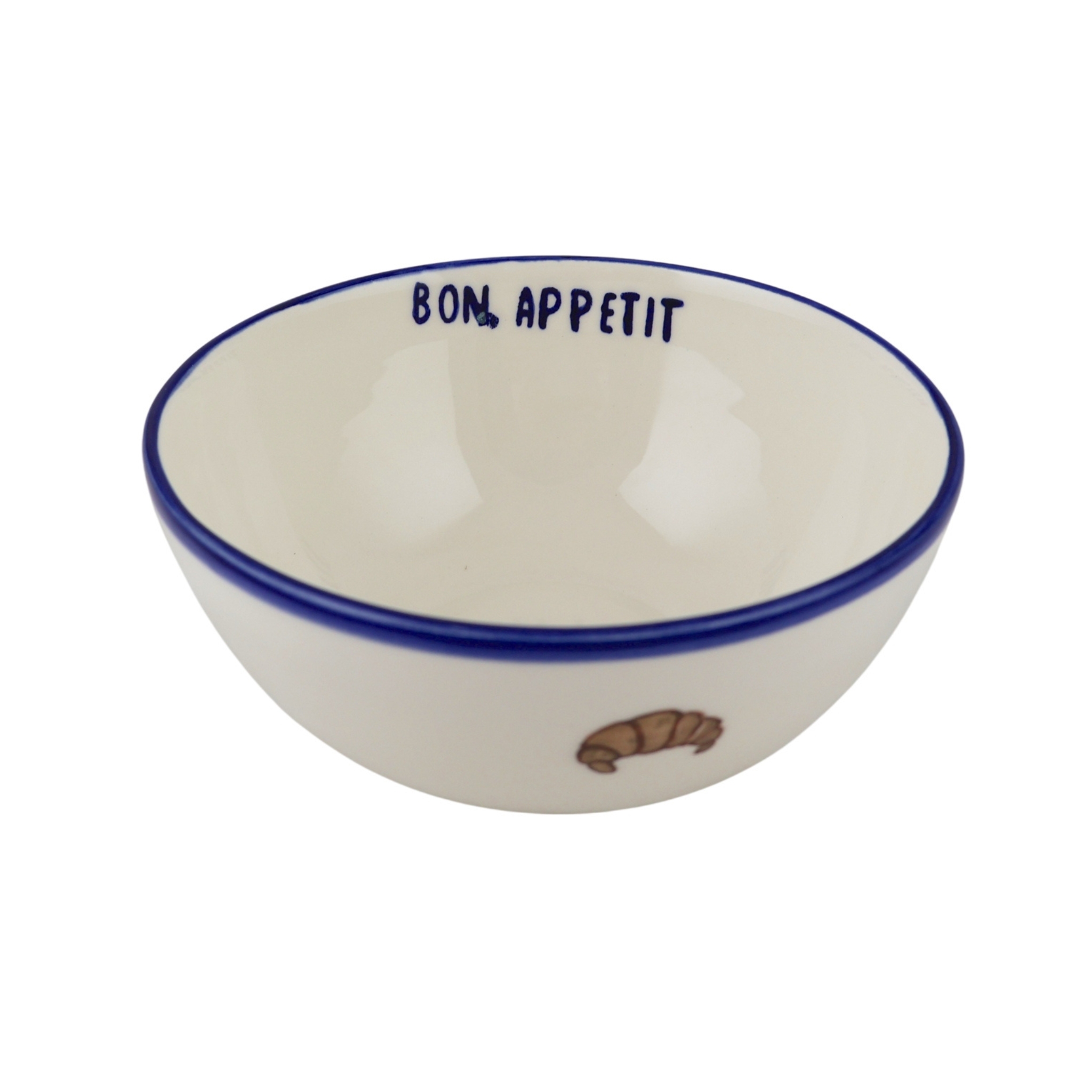Atelier Pistache Μπολ 900ml - bon appetit croissant blue