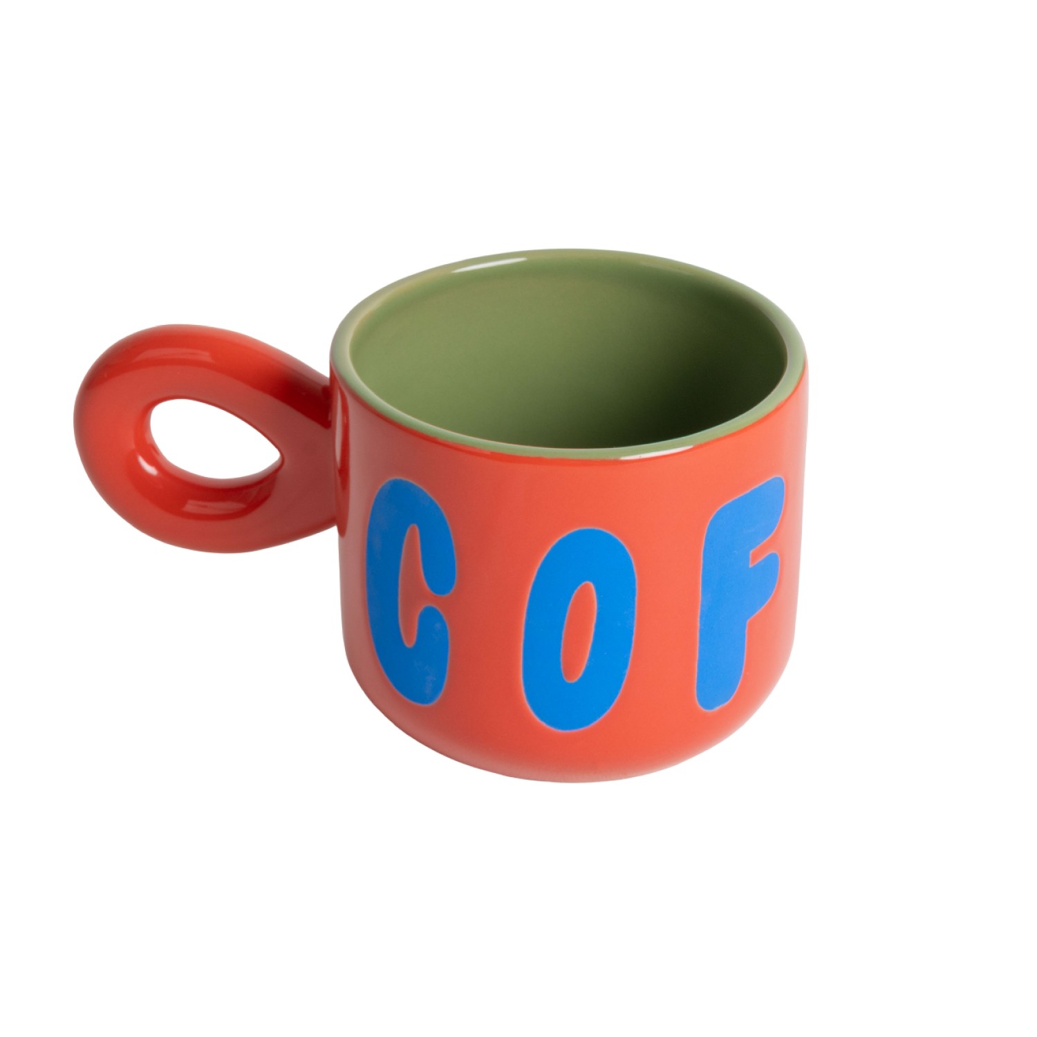 RED COFFE MUG HF