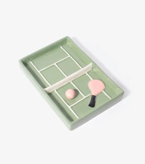 Κεραμικό Δισκάκι Οργάνωσης Tennis Court