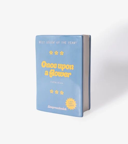 Κεραμικό Βάζο Βιβλίο «Once Upon a Flower»
