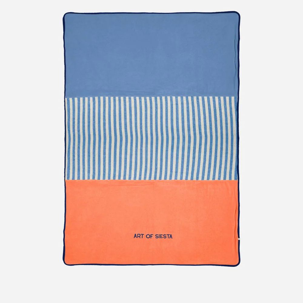 Family Towel - Art of Siesta - Blue and Orange - One Size