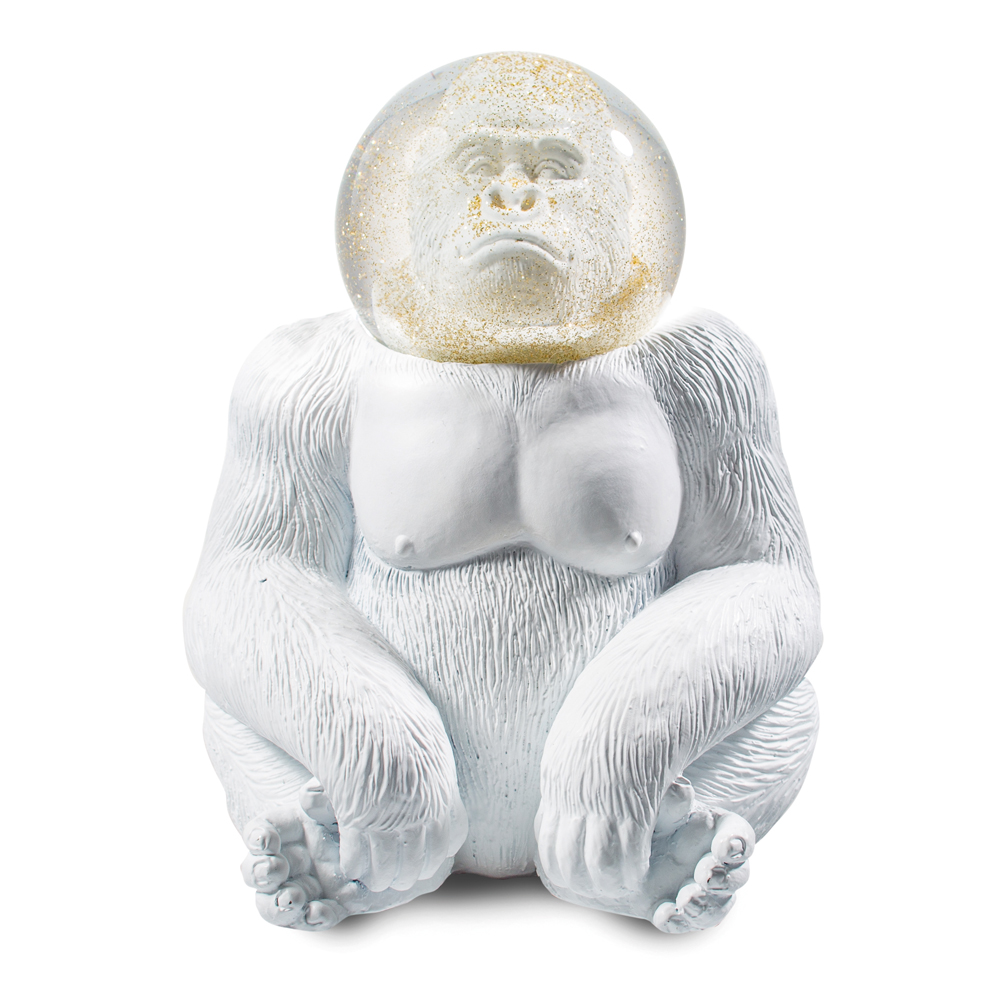 DONKEY Snowglobe 15 x 10 x 9 cm - Γορίλας