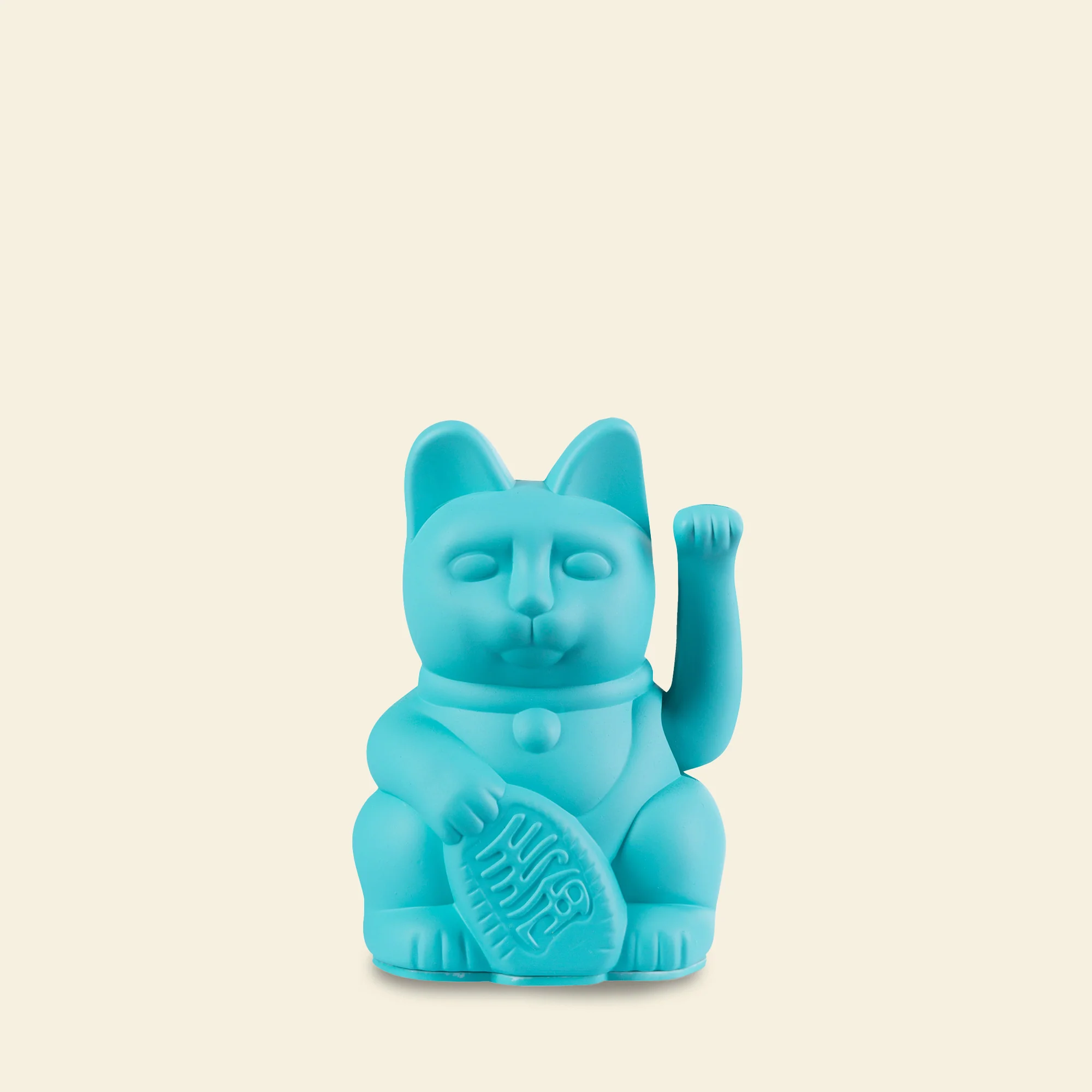 Τυχερή Γάτα Mini 6,7x5,2x9,8 cm - Turquoise