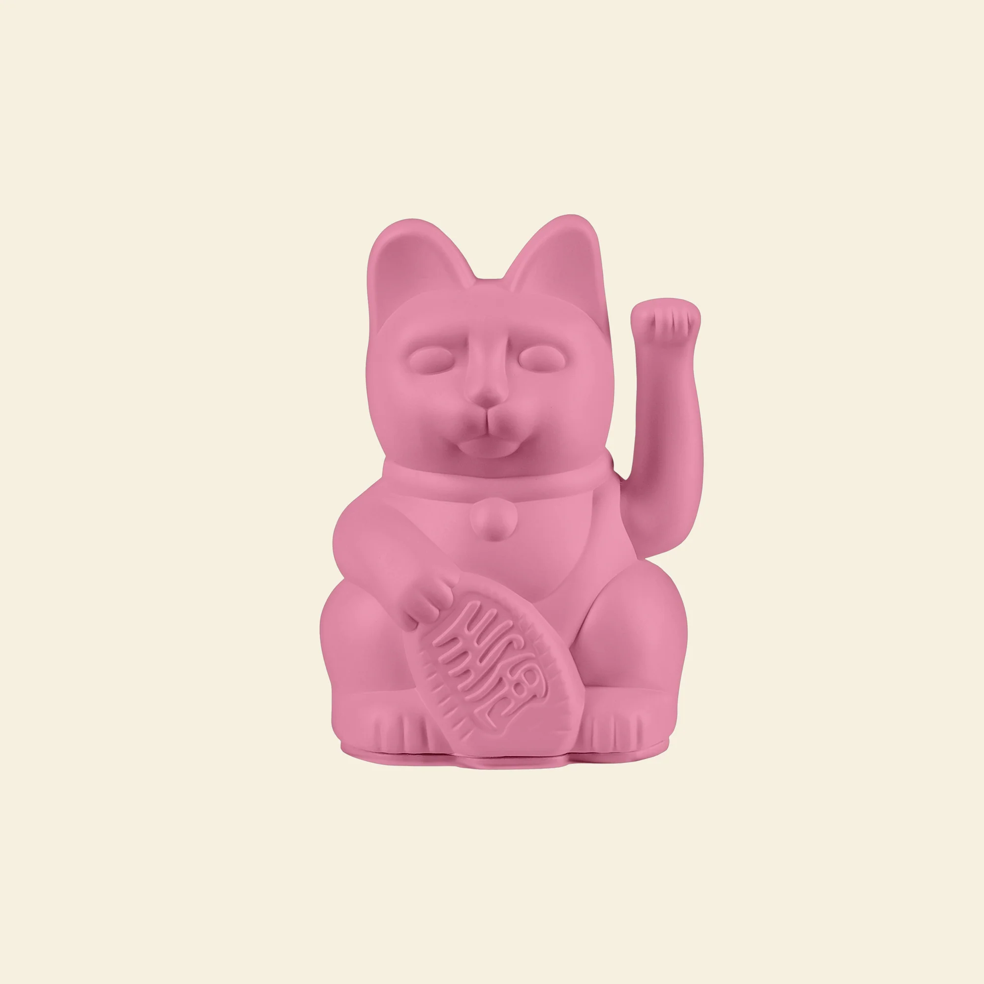 Lucky Cat / Mini / waving cat / hot pink
