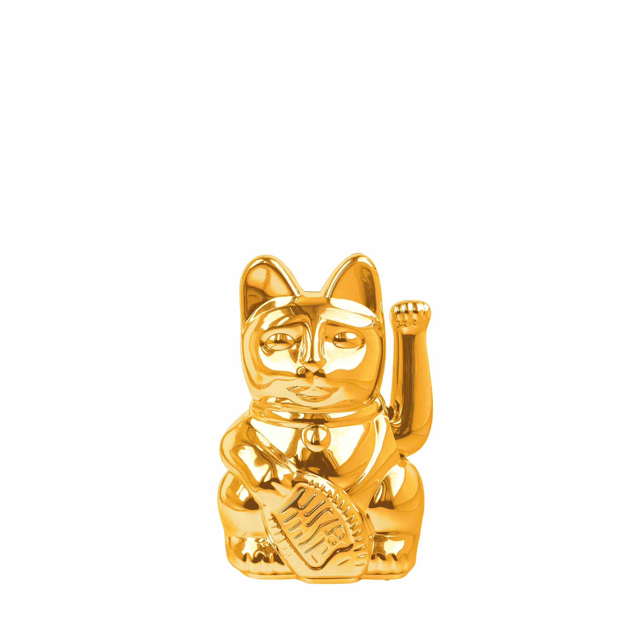 Τυχερή Γάτα Mini - Shiny Χρυσό 6,5 x 5 x 10 cm