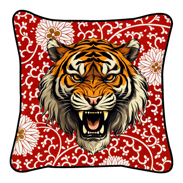 Διακοσμητικό Μαξιλάρι Tiger Red 54x45cm