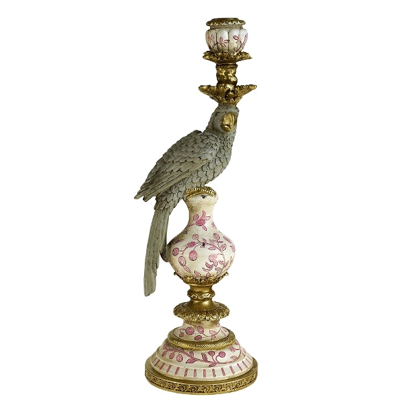 Candle holder Amari multicoloured poly