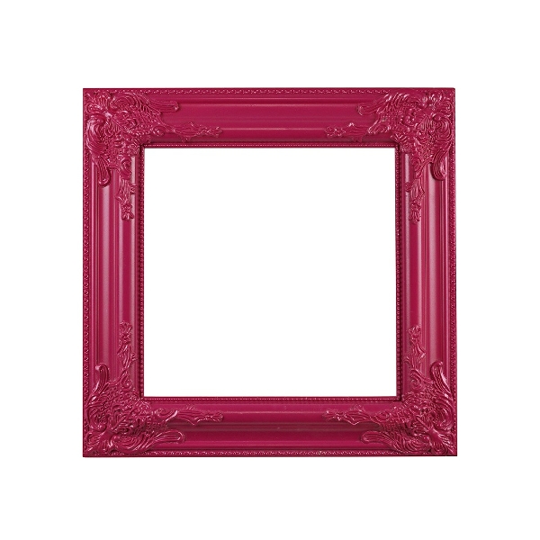 Ξύλινο Κάδρο από Ευκάλυπτο 42x42cm - Magenta