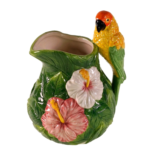 Pitcher w. parrot dolomite