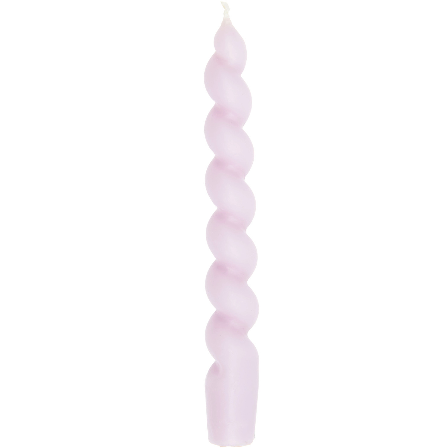 Spiral Κερί 18,5 cm, Soft Lilac