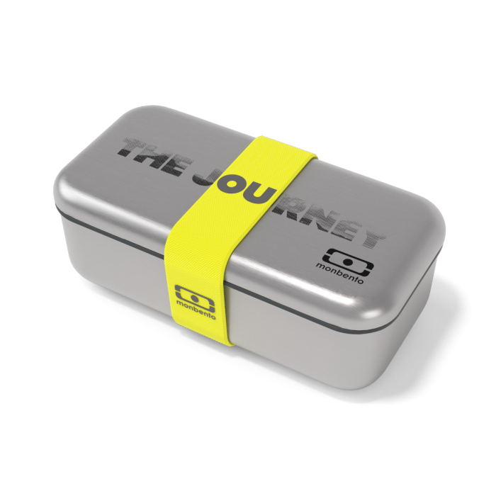 700ml Μεταλλικό Δοχείο Φαγητού Monbento MB Sense - The Journey από Ανοξείδωτο Ατσάλι