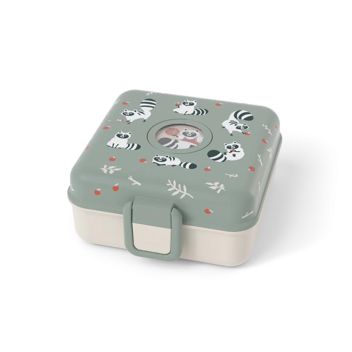850ml Δοχείο Φαγητού MB Snacky - Raccoon